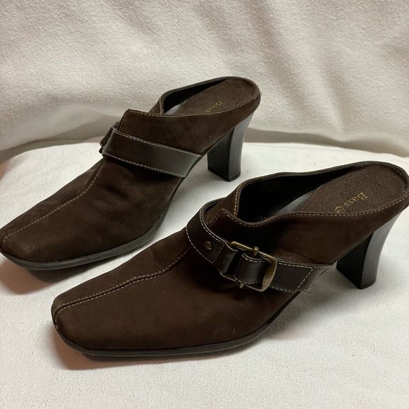 COPY - BASS & Co - SHADOW Brown, Leather Mule, Si… - Picture 4 of 10